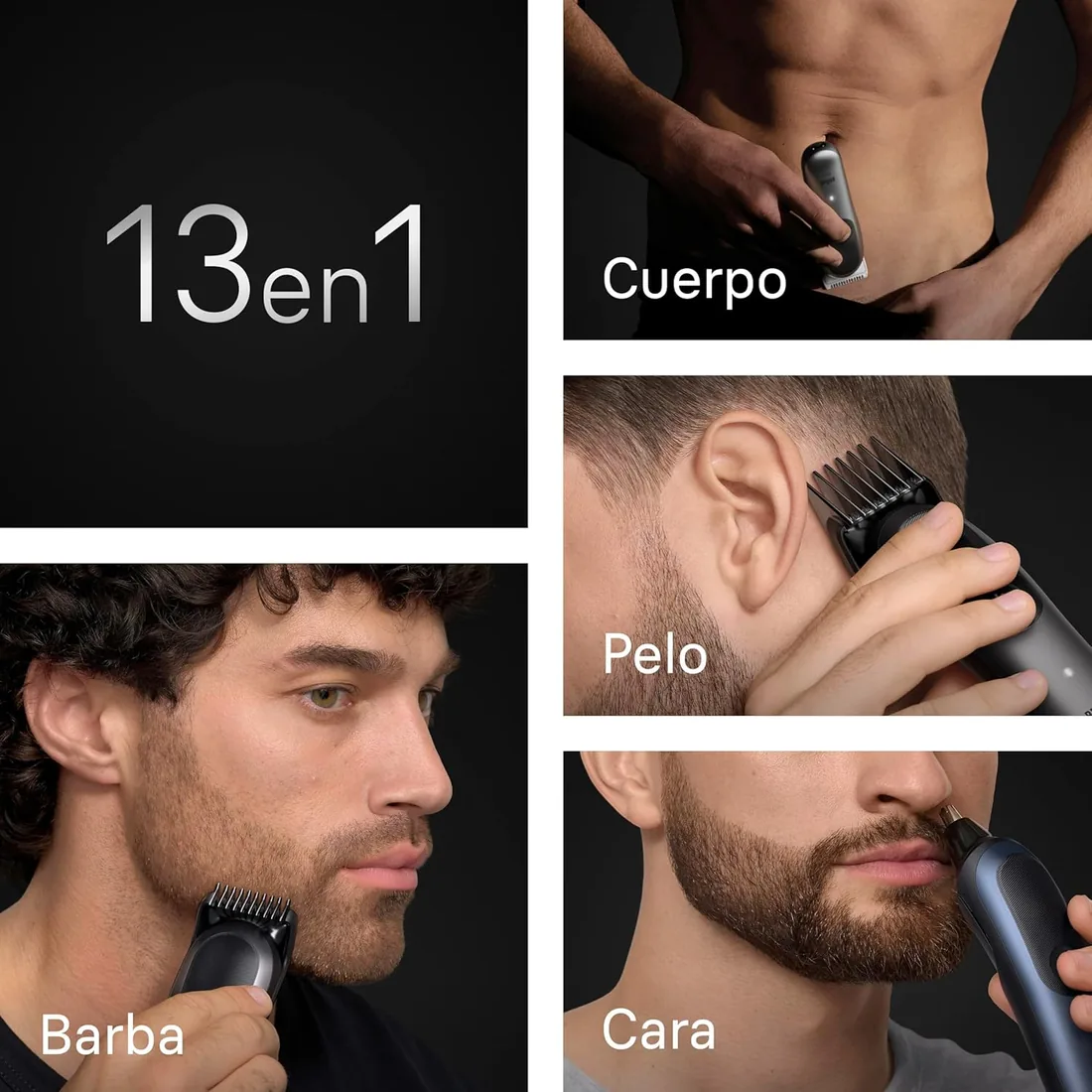 Braun Recortadora Todo en Uno Series 7, AIO7565, Azul foto 3