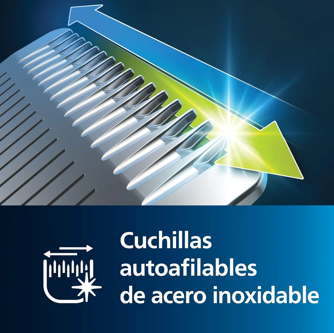 Philips Recortadora de Barba Serie 7000, Máquina Cortar Pelo, Cortapelos Hombre, Kit 15 en 1 Para Cara, Pelo, Orejas, Nariz y Cuerpo,120min de uso, En Seco y Húmedo, Recargable, Funda, MG7950/15 foto 3
