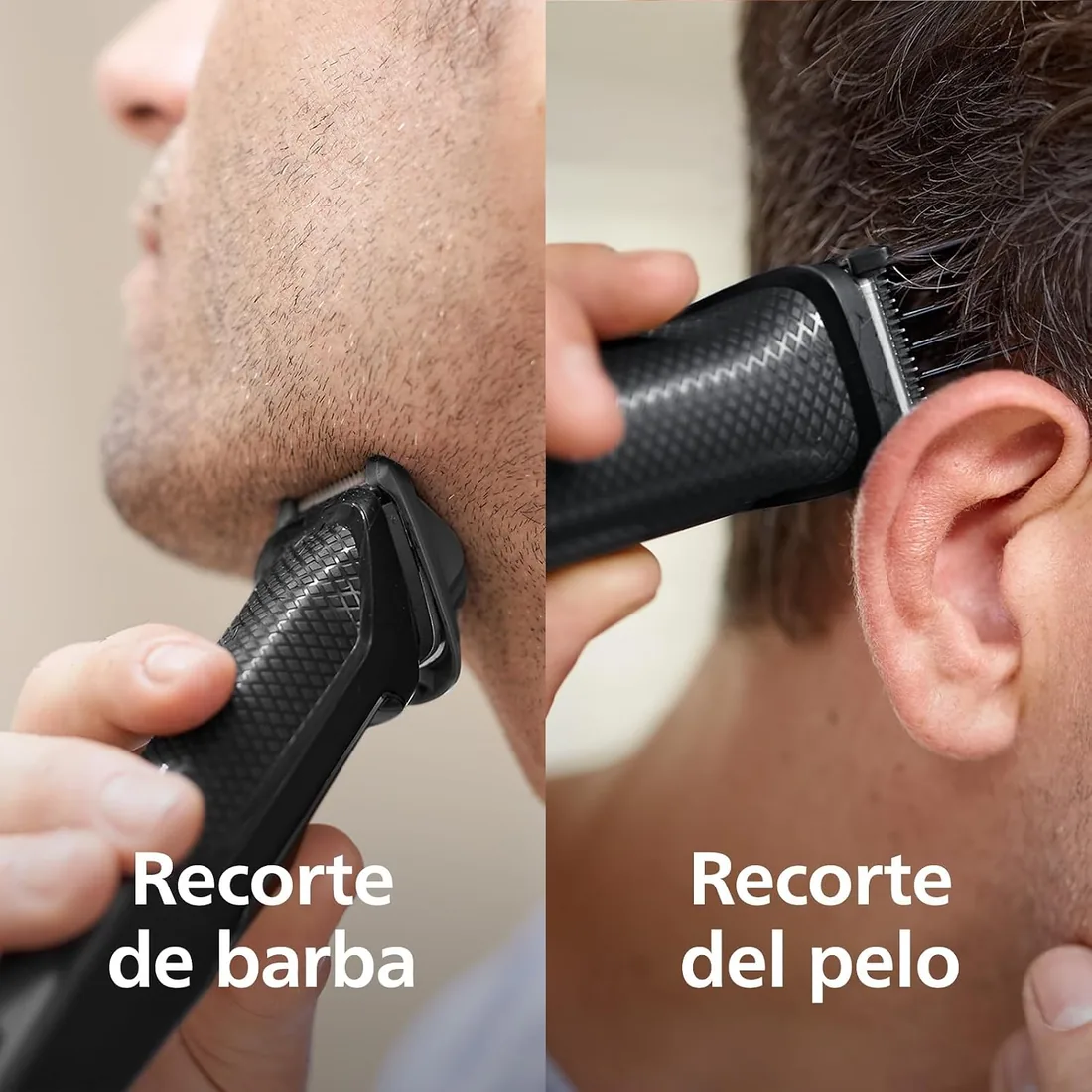 Serie 3000 de Philips, recortador todo en uno Multigroom, 7 en 1, una sola herramienta, moldeado sencillo para rostro y pelo, 11 posiciones de longitud (0,5-16 mm), modelo MG3730/15 foto 2