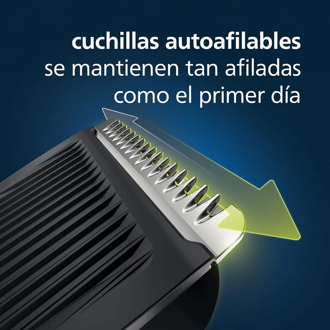 Serie 3000 de Philips, recortador todo en uno Multigroom, 7 en 1, una sola herramienta, moldeado sencillo para rostro y pelo, 11 posiciones de longitud (0,5-16 mm), modelo MG3730/15 foto 3