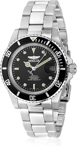 Pro Diver Stainless Steel Men's Automatic Watch - 40mm