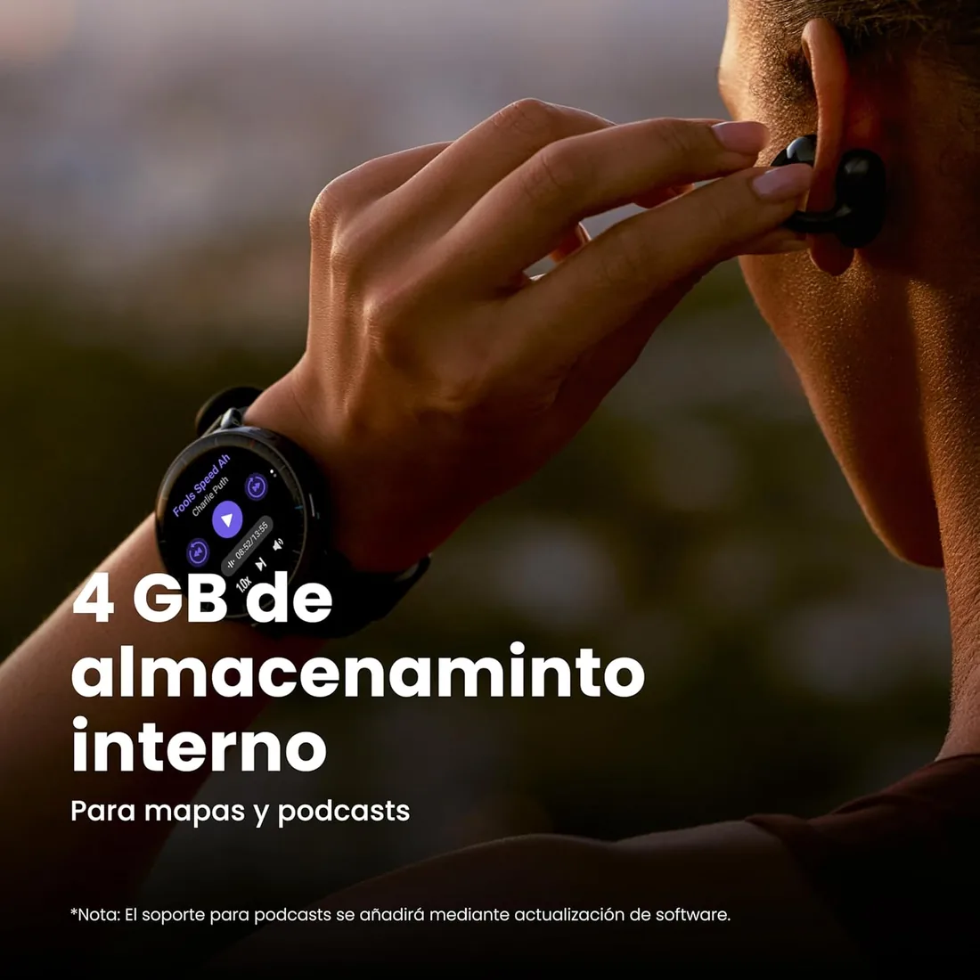 Amazfit Active MAX Reloj Inteligente 48mm, Pantalla AMOLED 1.5", Batería hasta 25 Días, Mapas, NFC, GPS, 170+ Deportes, Resistente al Agua, Ritmo Cardíaco y Sueño, Smartwatch para Android iPhone foto 3