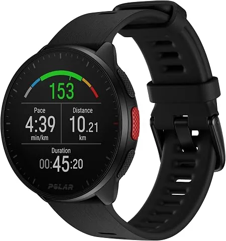 Polar Pacer Reloj de Running GPS con FC en la Muñeca | Ultraligero, Procesador rápido, Entrenamientos personalizados, Cont