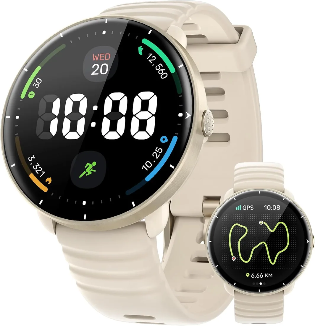 Parsonver Reloj Inteligente GPS Integrado, 5 ATM Impermeable para Nadar foto 2