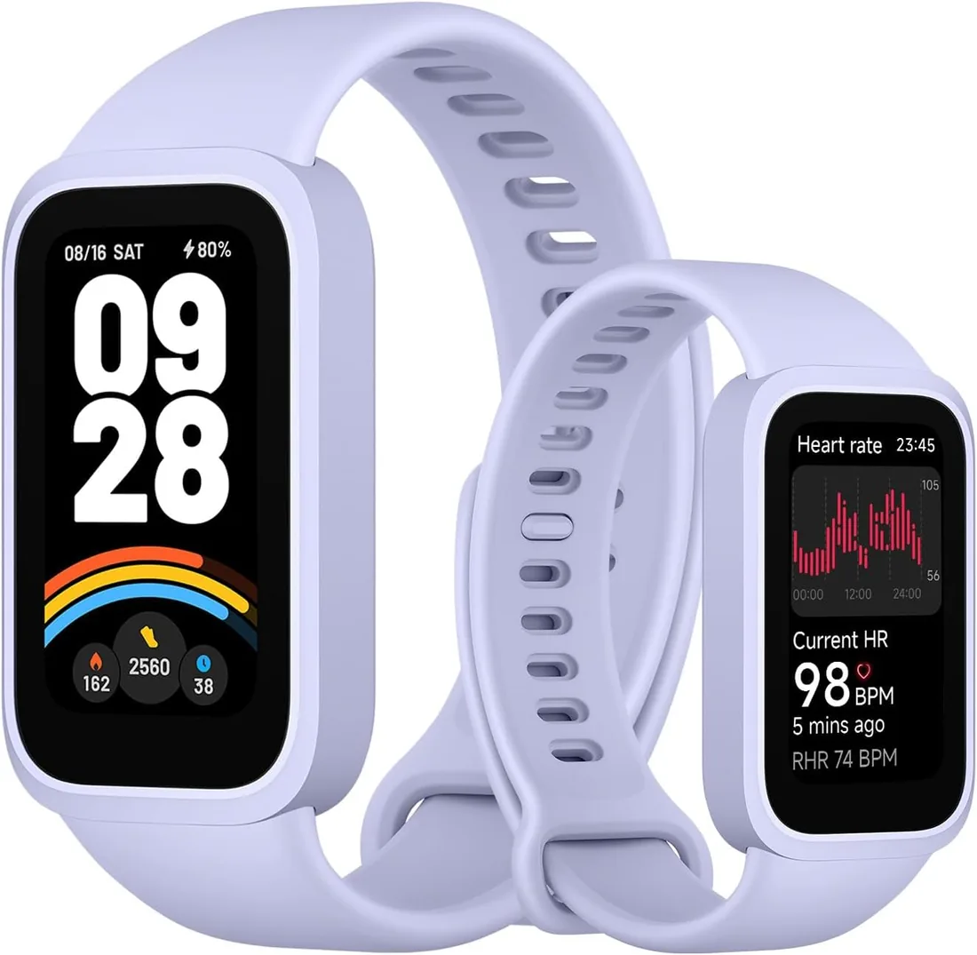 XIAOMI Smart Band 9 Active, pulsera inteligente, Morado