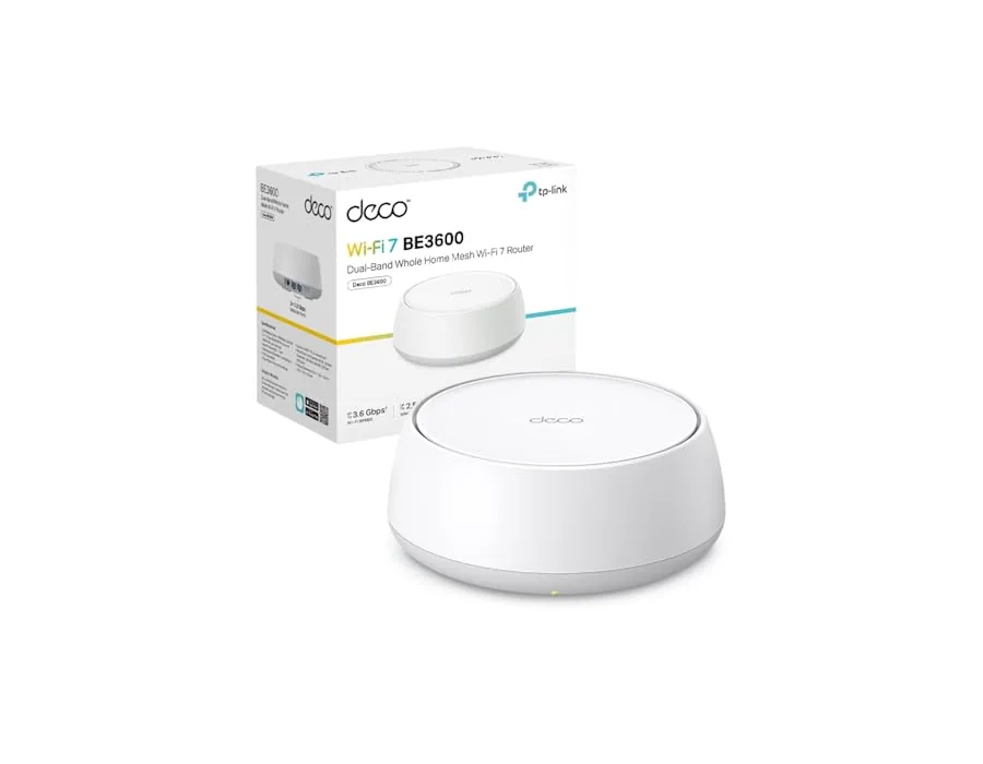 TP-Link Deco BE3600(1-Pack)-Sistema WiFi 7 Mesh, BE3600, Doble Banda, 600m2 foto 2