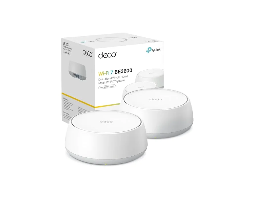 TP-Link Deco BE3600 (2-Pack) Sistema WiFi 7 Mesh, BE3600 Doble Banda, 420m² foto 2