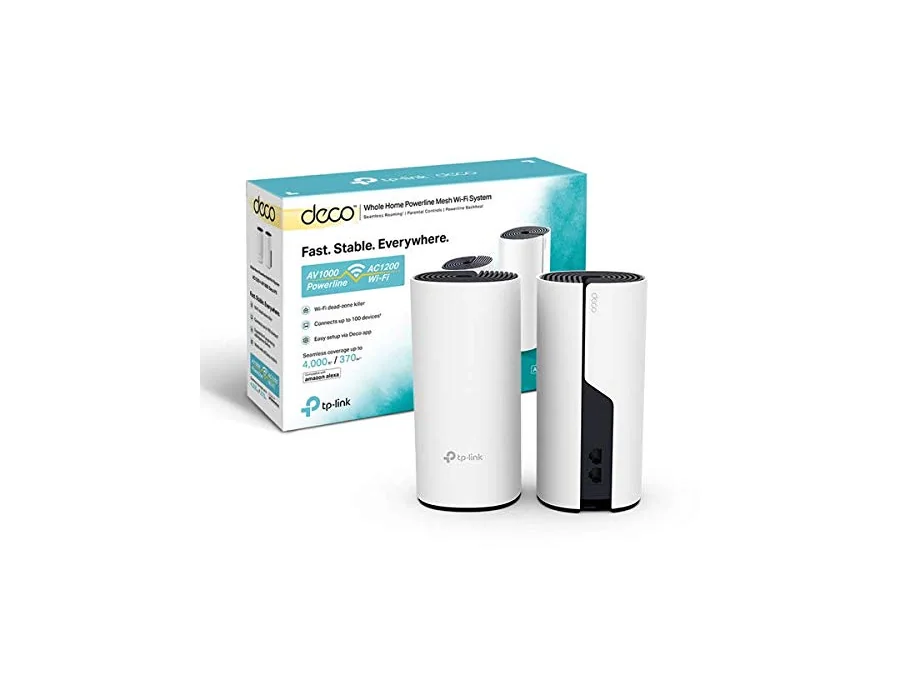 TP-Link Deco P9(2-Pack) - Sistema WiFi 5 Mesh, PLC WiFi, AC1200, 370 m² foto 3