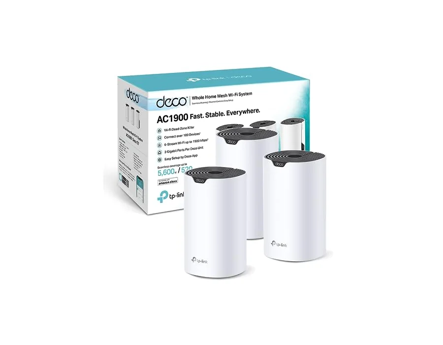 TP-Link Deco S7(3-Pack)-Sistema WiFi 5 Mesh, AC1900, Repetidor WiFi, 520 m² foto 2