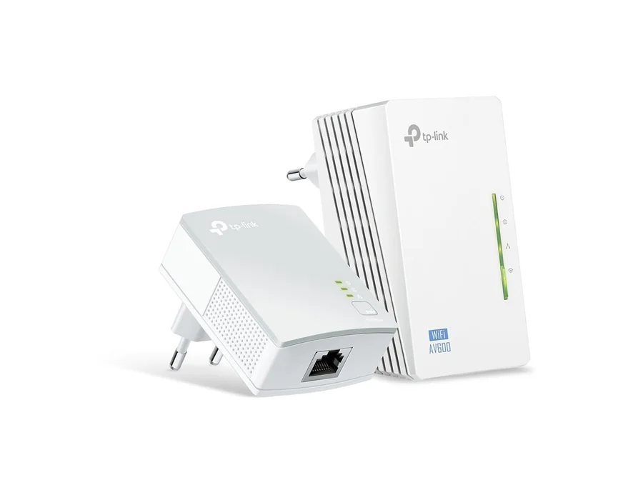 TP-Link TL-WPA4220 Kit - Adaptador Powerline AV600, Kit PLC WiFi 300 Mbps