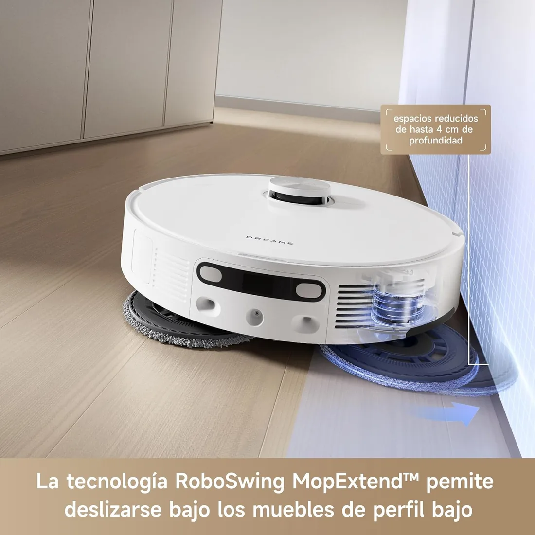 dreame L10s Ultra Gen 2 Robot Aspirador y Fregasuelo, Succión 10.000 Pa foto 2