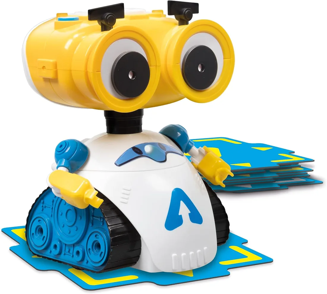 Xtrem Bots - Andy | Robot Juguete Programable Educativo | Robot Niños | Robots Juguetes Educativos 4 Años O Más | Juego Robotica para Niños | Desarrollo Habilidades Stem