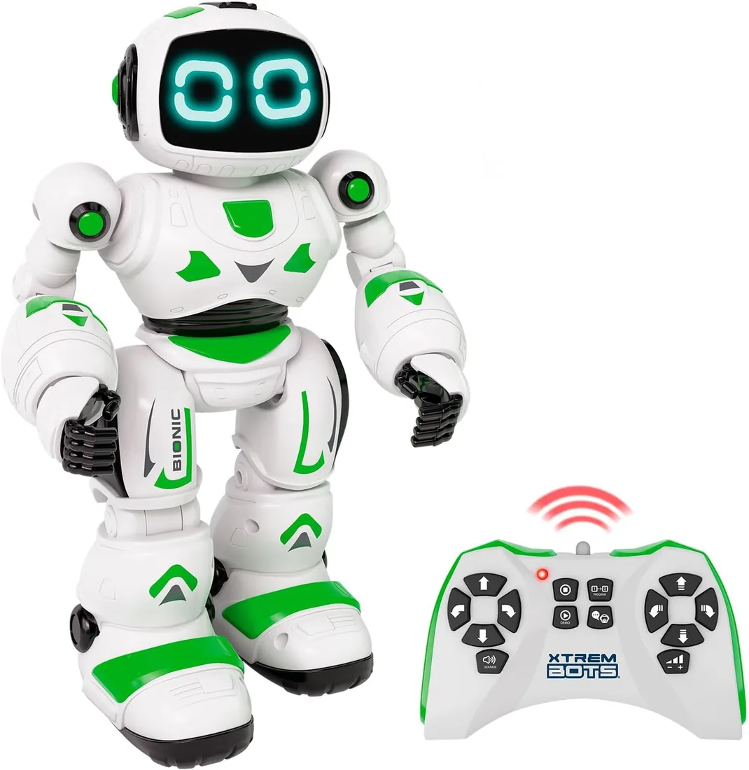 Xtrem Bots - Bionic | Robot Juguete | Robot Niños | Robotica Programable hasta 20 Movimientos Y Teledirigido | Robots para Niños | Regalo Niño 5 Años O Más | Juguetes Niño 5 Años foto 3