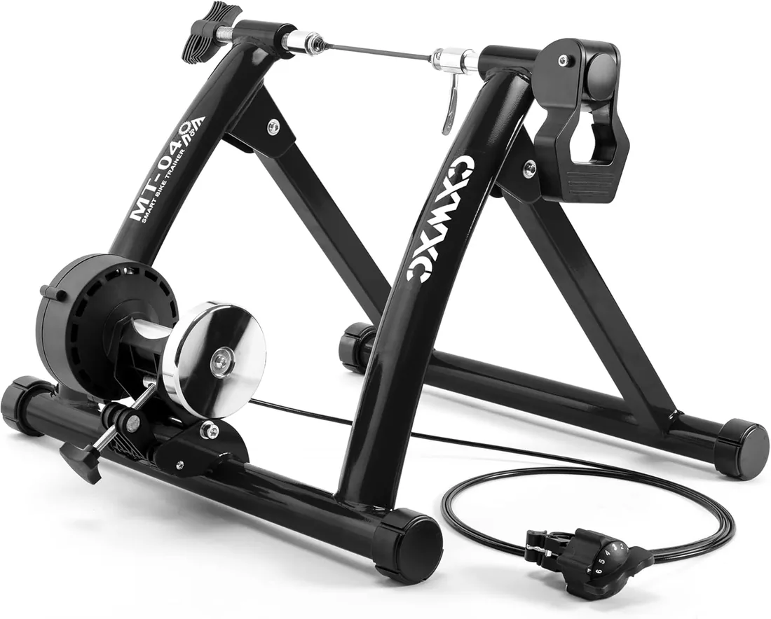 CXWXC Rodillo Bicicleta para Bicicleta de 26 a 29 Pulgadas Rodillo Bicicleta Carretera Plegable Rodillo Bicicleta Montaña 150 kg Cargables Rodillos para Bicicletas 6 Velocidades