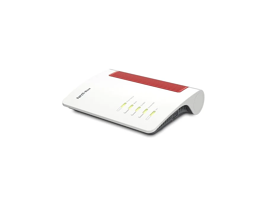 Fritz!Box 4690 - Router, WiFi 7, Banda Dual 4x4 (5760 Mbps 5GHz y 1200 Mbps 2,4 GHz), Mesh, WAN 10Gb, 1 x LAN 10Gb, 3 LAN 2.5Gb, 1 x USB 3.0, Base DECT, Interfaz en Español