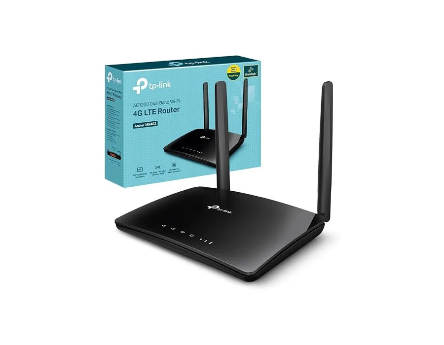 TP-Link Archer MR402 - Router 4G LTE con SIM, AC1200, Doble Banda