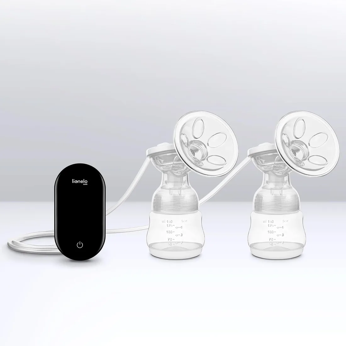 LIONELO Twee Go sacaleches eléctrico doble con tecnología de succión de dos fases, portátil y compacto, 9 niveles de succión, 5 niveles de masaje, funcionamiento muy silencioso, pantalla LED foto 2