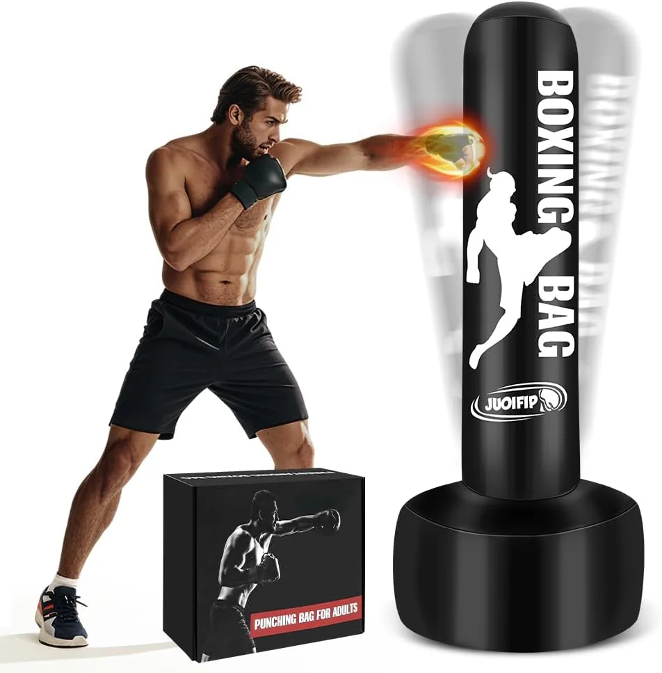 Saco de Boxeo de Pie 180cm para Adulto Hombre Mujeres foto 2
