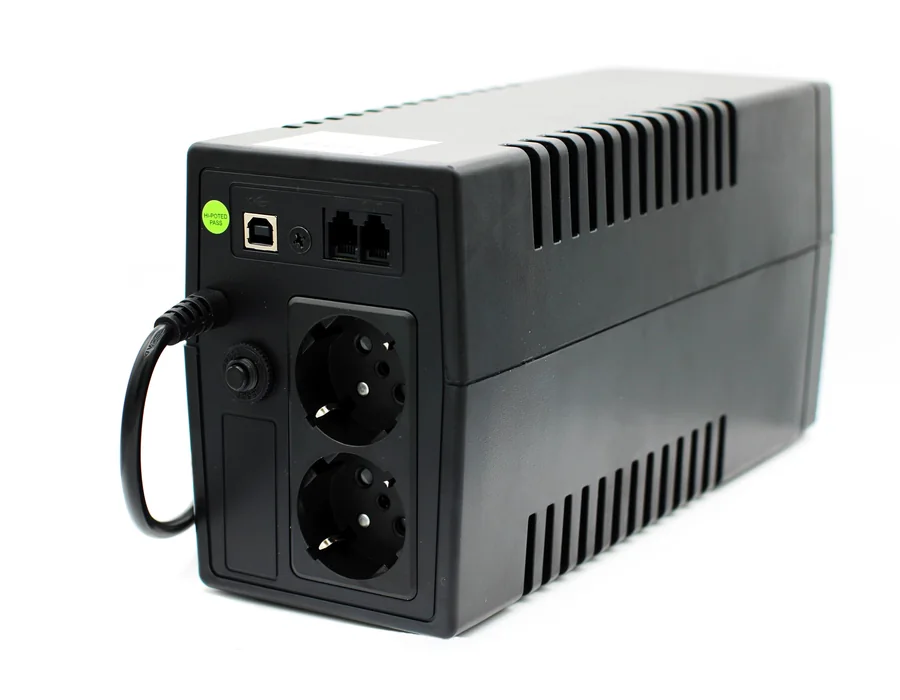 Master Power, Sistema de Alimentación Ininterrumpida SAI, UPS 900 VA, Tensión Constante de Salida 480W, 2 Enchufes Schuko — Ref. XNX4 foto 2