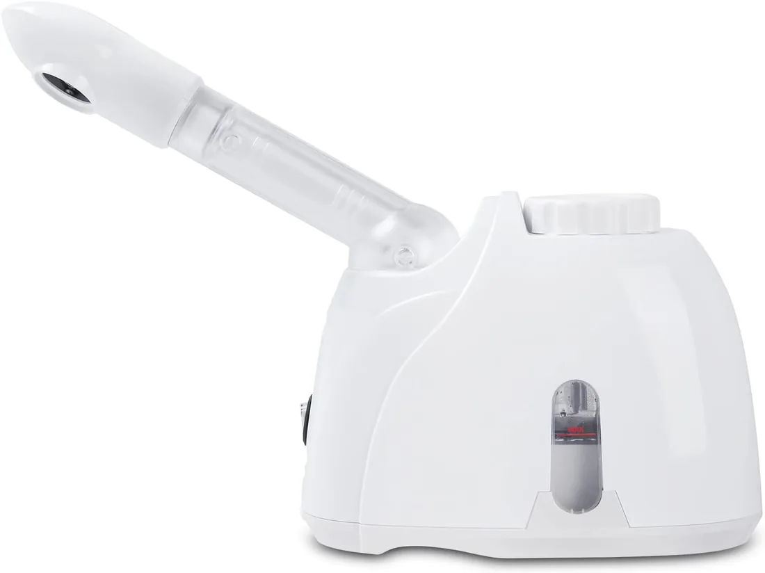 Vaporizador Facial Sauna Facial Nano Ionic Vaporizador Facial, Belleza Spa Cuidado personal de la piel Cuidado de la piel Facial Vaporizador Reducido Poros Agrandados Blanco