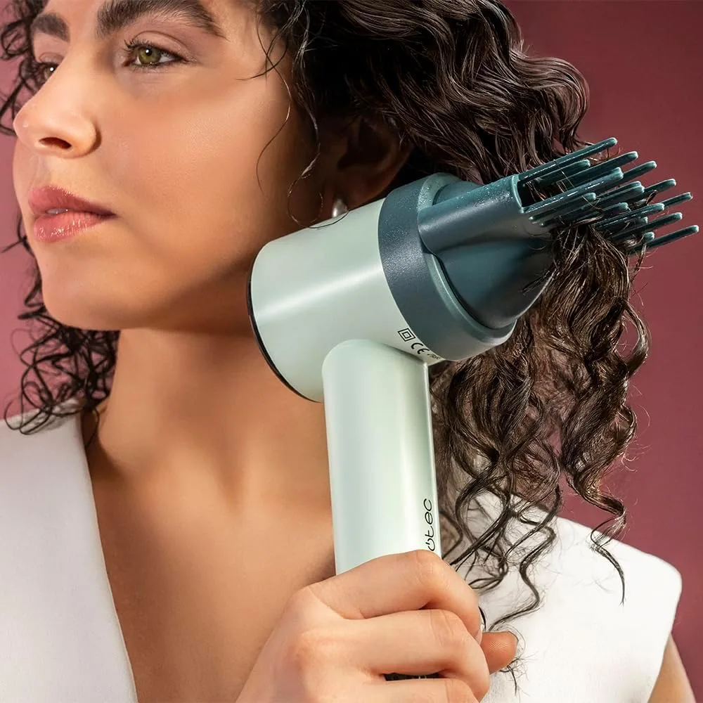 Cecotec Secador de Pelo Compacto y Ligero DryNova 3in1 Berry. 1600W, 110000RPM, Motor Brushless, Voluminizador, Difusor y Concentrador, Generador Iones, Silencioso y Duradero, 4 Ajustes Temperatura foto 3