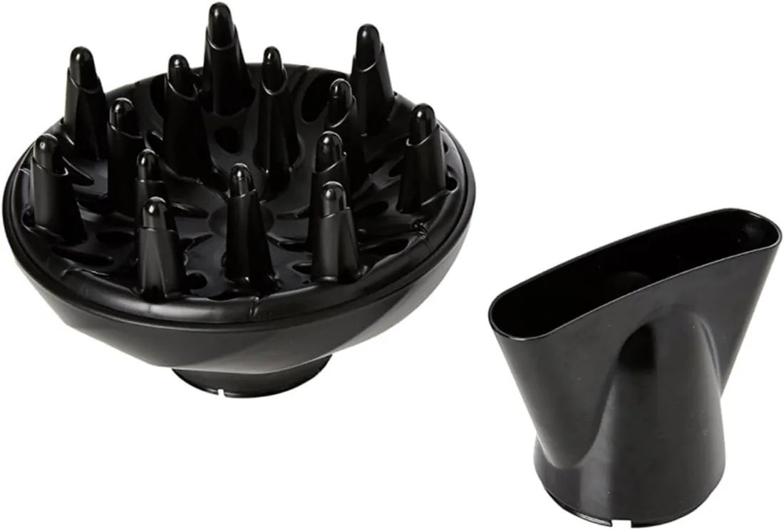 Remington Secador de Pelo Ionic Dry 2200, Iónico, Cabello Sin Encrespamiento, 2200 W, Concentrador y Difusor, 3 Temperaturas, 2 Velocidades, Rejilla Trasera Desmontable, Gancho Para Colgar, D3198 foto 3
