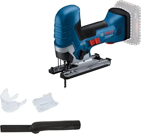 Bosch PRO Sierra de calar a batería GST 18V-125 S | Libertad ilimitada a batería con empuñadura recta GST 18V-125 S cartón