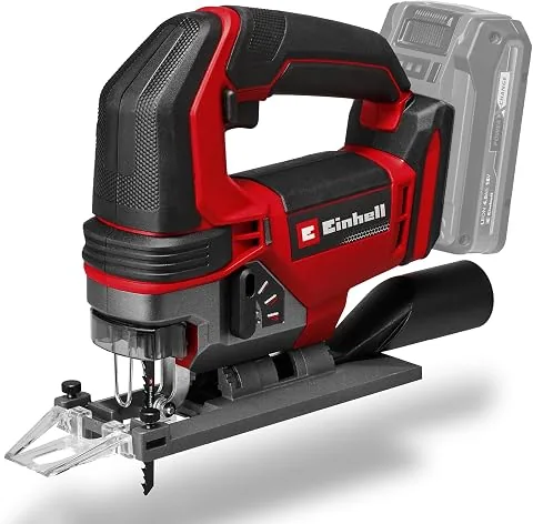 Einhell Sierra de calar con batería TE-JS 18/100 Li-Solo | PXC | 18 V | corte 100 mm | carrera 26 mm | máx. 3000 carreras/