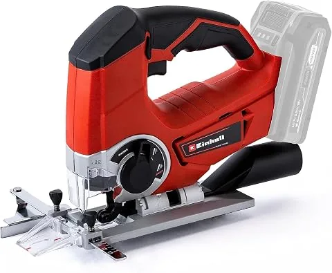 Einhell Sierra de calar con batería TE-JS 18/80 Li-Solo | PXC | 18 V | corte 80 mm | 80 mm de altura de carrera | máx. 240
