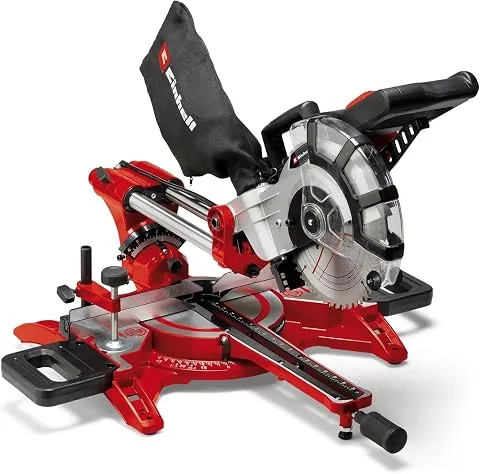 Einhell Sierra de tracción, vaivén e inglete TC-SM 2131/2 Dual | 1800 W | Profundidad de corte/anchura de corte: 62 x 310