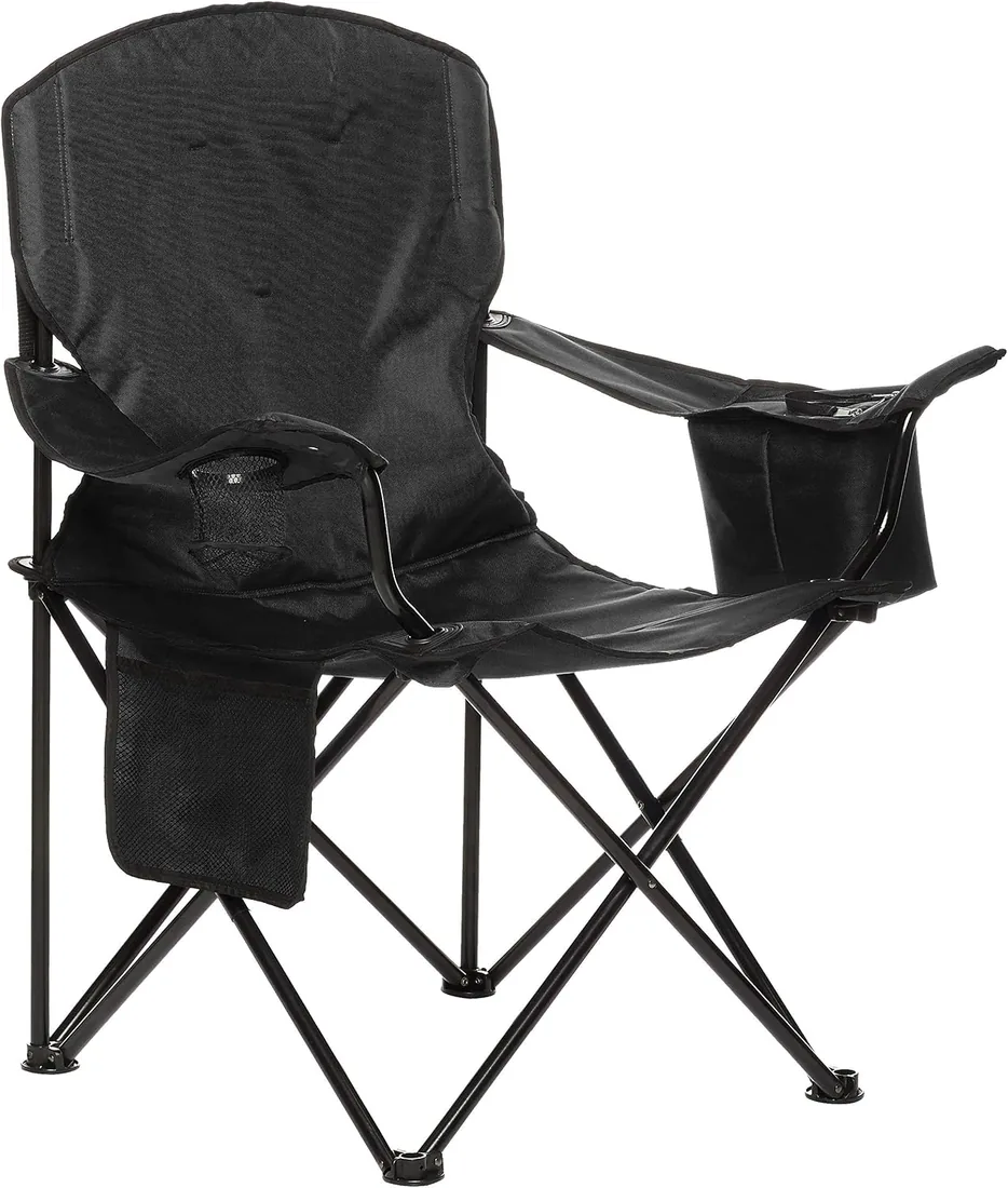 Amazon Basics - Silla de camping con enfriador