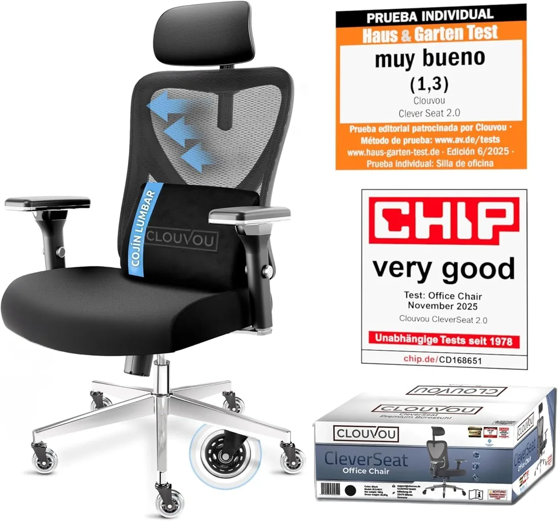 Silla ergonómica destacada