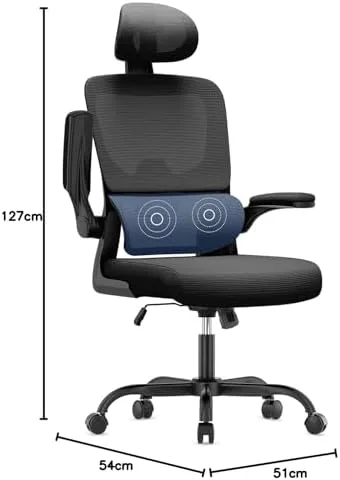 naspaluro Silla de Oficina Ergonómica foto 3