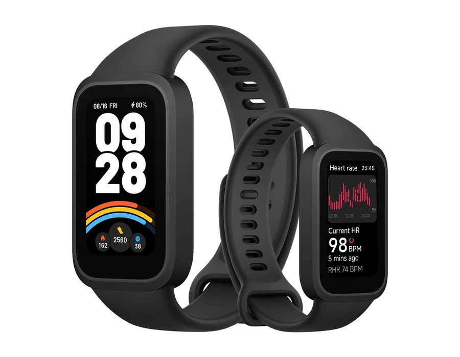 XIAOMI Smart Band 9 Active - Pulsera de Actividad, autonomía de hasta 18 días, Pantalla TFT de 1,47" con tasa de refresco de 60 Hz, 5ATM, App Mi Fitness, Negro (Versión ES)