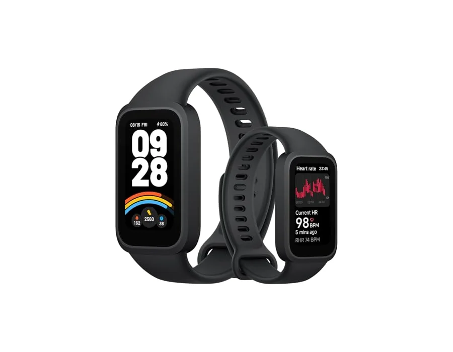 XIAOMI Smart Band 9 Active - Pulsera de Actividad, autonomía de hasta 18 días, Pantalla TFT de 1,47" con tasa de refresco de 60 Hz, 5ATM, App Mi Fitness, Negro (Versión ES) foto 2