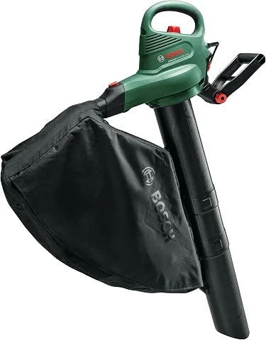 Bosch aspirador y soplador de hojas eléctrico UniversalGardenTidy 2300 | 2300 W, bolsa colectora de 4
