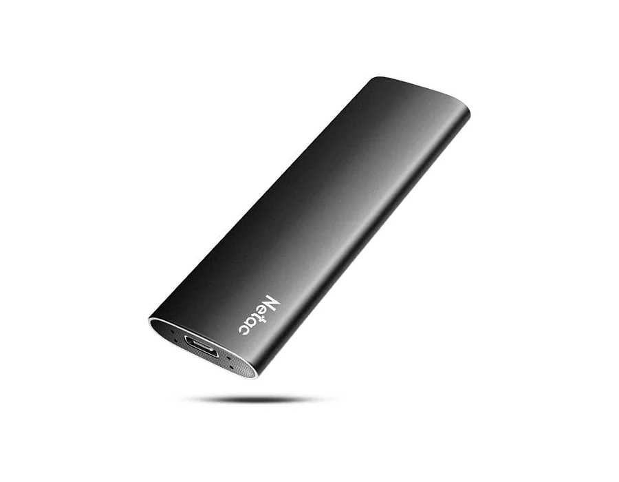 Netac Disco Duro Externo Portátil SSD 500GB USB 3.2 Tipo-C Gen 2 Disco de Estado Sólido para PC, Xbox (Negro) foto 2