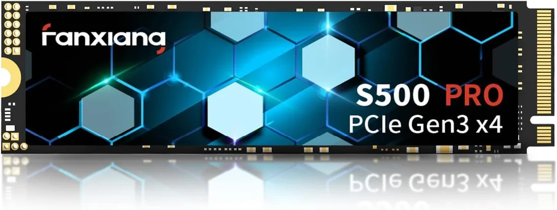 fanxiang SSD M.2- SSD 256GB NVMe PCIe Gen3x4 2280, hasta 3000 MB/s, M.2 256GB NVMe con Pasta térmica de grafeno,caché SLC 3D NAND TLC,Discos Duros Sólidos Internos foto 3