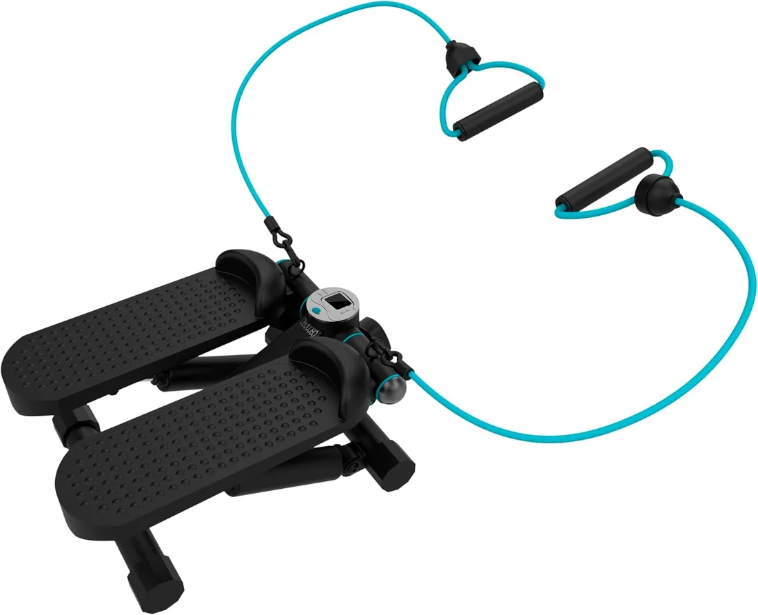Cecotec Step Fitness Drumfit StepTrain 1000 Band. Stepper Fitness Casa con Pantalla LCD, 4 Niveles de Dificultad, Antideslizante y Resistente, Diseño Compacto, Límite de Peso 100 kg foto 3