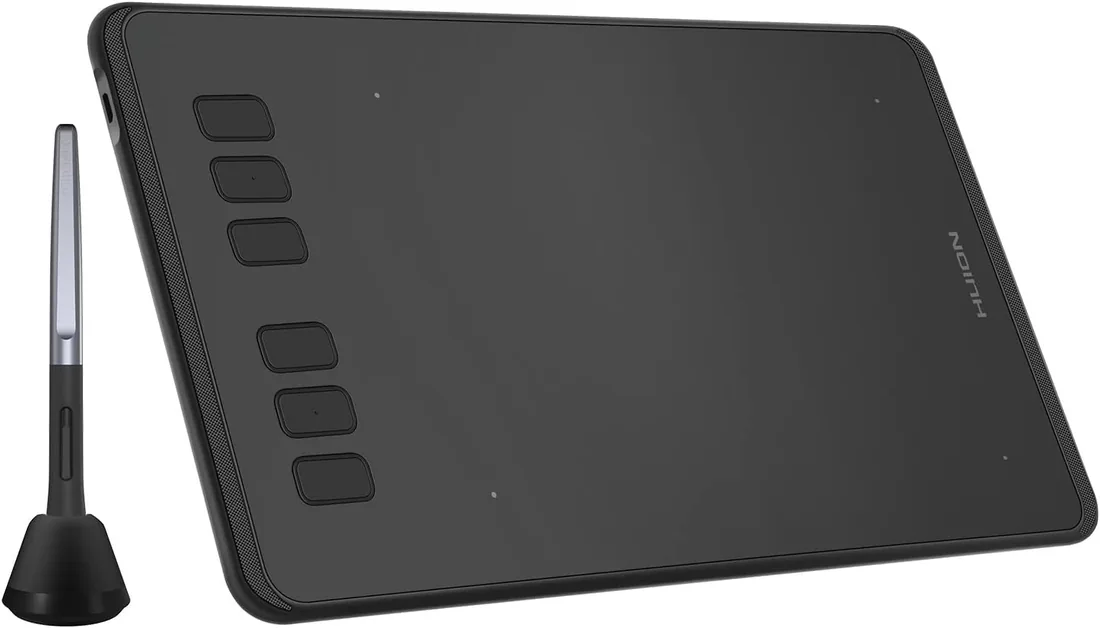 HUION Inspiroy H640P Tableta Gráfica, 8192 Niveles,Inclinación de ±60°