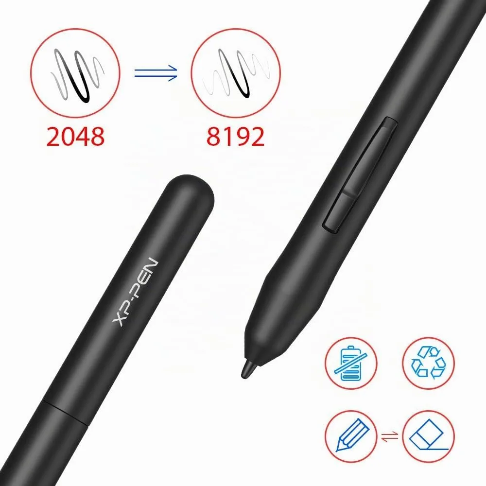 XP-PEN G430S Tableta Gráfica Dibujo Digital Ultra Delgada 4 x 3 Pulgada para OSU, Tableta Digitalizadora Portátil para Dibujar Profesional 8192 Niveles de Presión foto 2