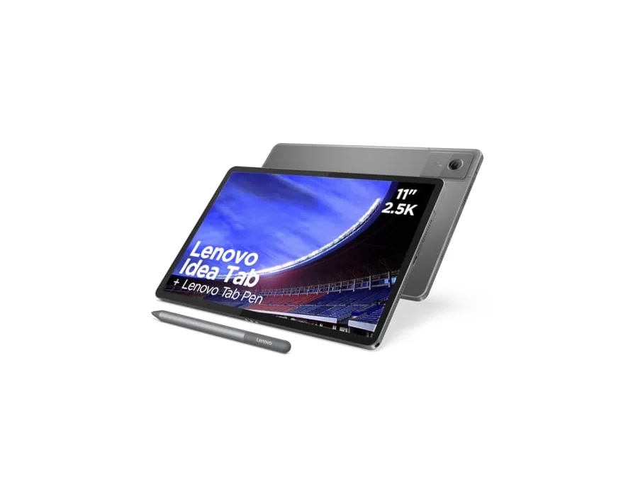 Lenovo Idea Tab – Tablet 11" 2.5K (MediaTek Dimensity 6300, 8 GB RAM, 128 GB UFS, 90 Hz, 4 Altavoces, Wi-Fi 5, Bluetooth 5.2, Android 15) Color Gris – Incluye Tab Pen — Ref. MNLW foto 2