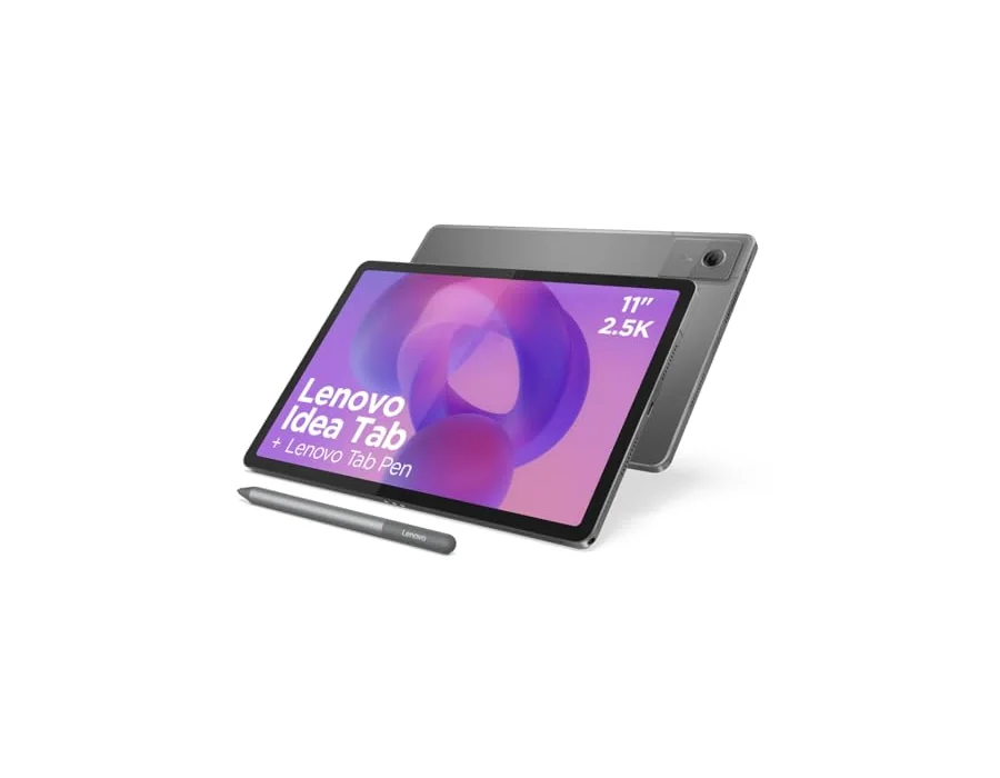 Lenovo Idea Tab – Tablet 11" 2.5K (MediaTek Dimensity 6300, 8 GB RAM, 256 GB UFS, 90 Hz, 4 Altavoces, Wi-Fi 5, Bluetooth 5.2, Android 15) Color Gris – Incluye Tab Pen — Ref. XJ4G foto 2