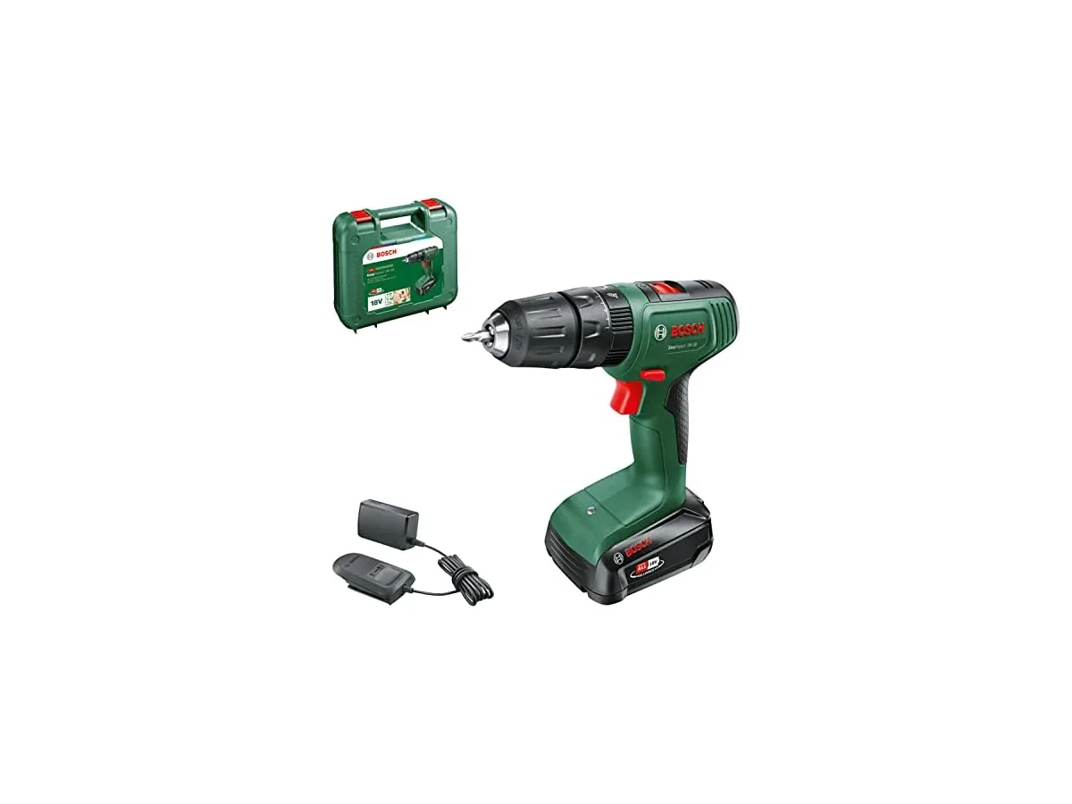 Bosch taladro percutor a batería EasyImpact 18V-38 (1 batería de 2,5 Ah; sistema de 18 V; en maletín de… foto 2