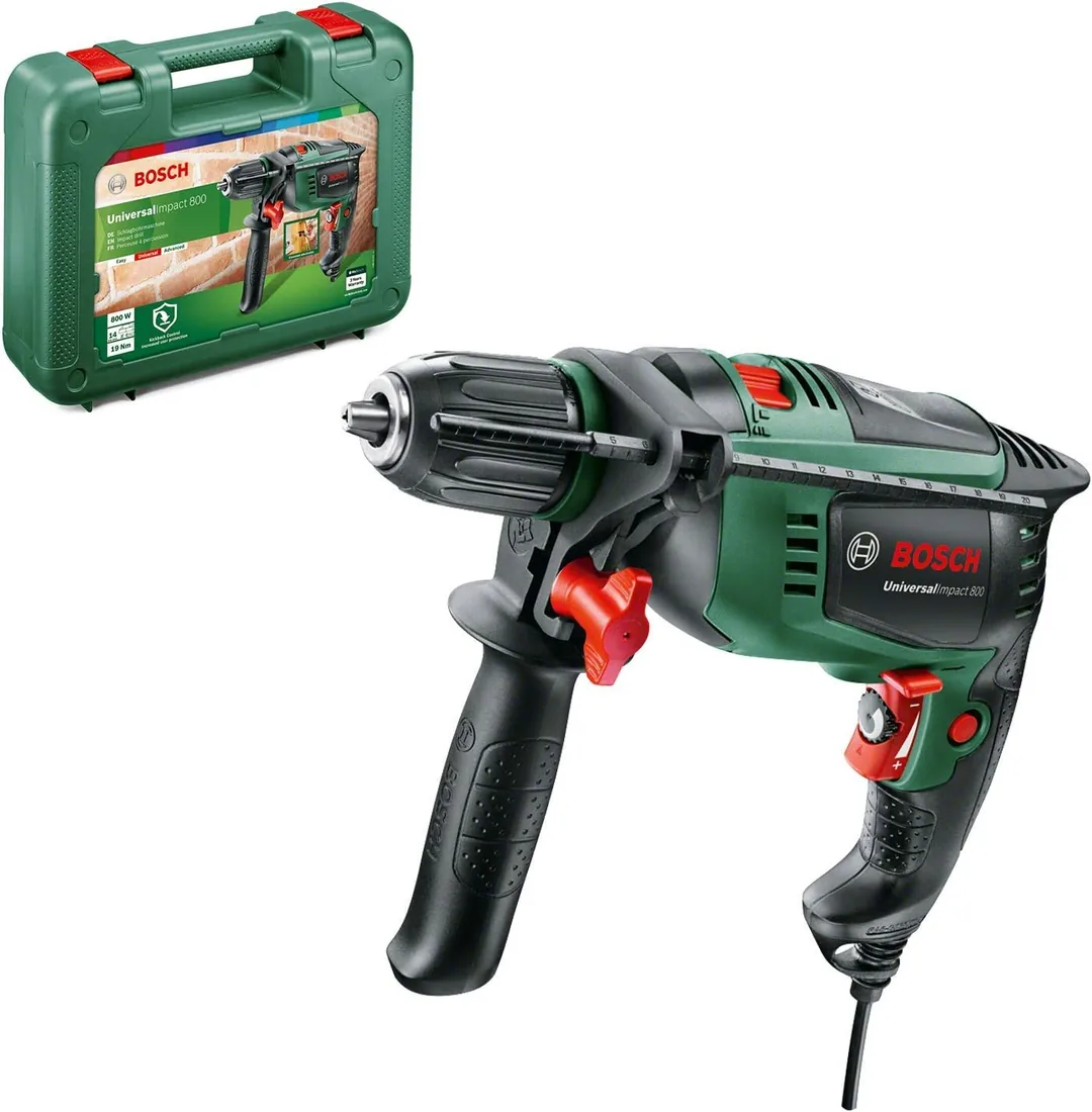 Bosch Taladro con percusión UniversalImpact 800 | El potente taladro de percusión con KickBack Control para proyectos de gran envergadura UniversalImpact 800 foto 2