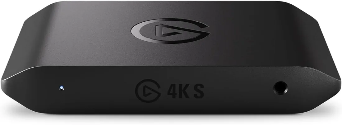 Elgato 4K S, tarjeta de captura externa | Para PS5, Xbox Series X/S, Switch 2, PC, Mac, iPad, paso y captura 4K60, 1440p120, HDR10, VRR, USB-C, latencia casi nula