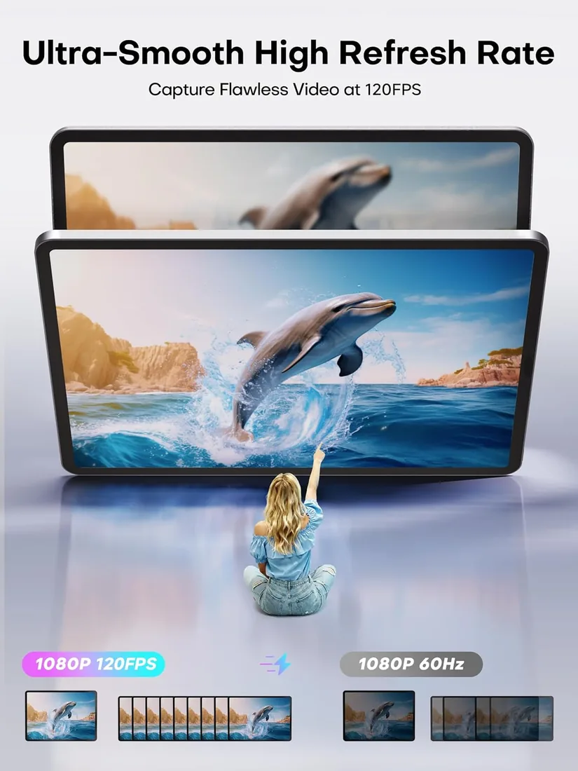 XIIXMASK Capturadora Vídeo HDMI USB 3.0, Captura 4K60FPS con Pass-Through | Dual-Port USB-A/USB-C para captura y streaming 4K60FPS y 1080P 120FPS. Para PS4/5, Xbox, Switch 1/2, PC, Mac y Cámara foto 3