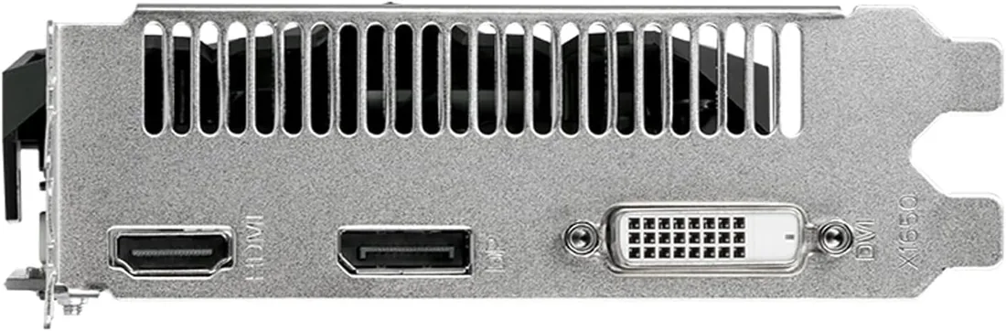 MAXSUN GEFORCE GTX 1050 Ti 4 GB GDDR5 Tarjeta gráfica para juegos de vídeo GPU para PC de juegos Mini ITX, DisplayPort, HDMI, DVI-D, sistema de refrigeración de ventilador único foto 3