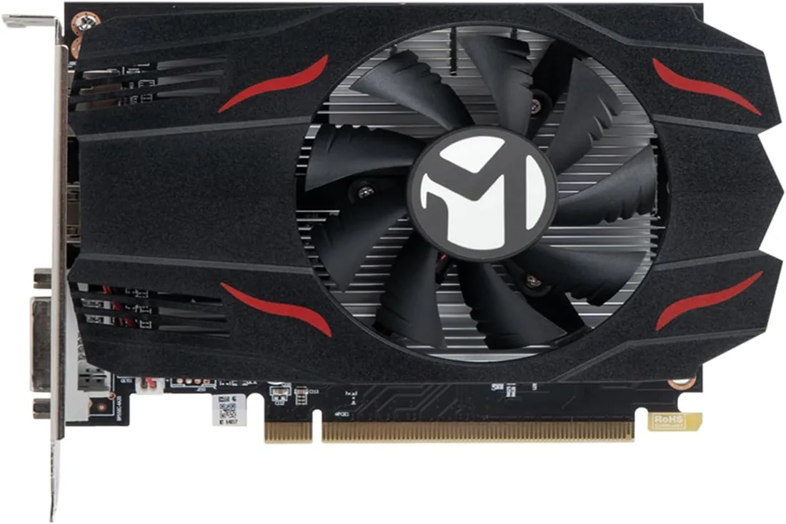 Tarjeta Grafica MAXSUN AMD Radeon RX 550 4 GB GDDR5 Tarjeta gráfica ITX para Videojuegos en PC GPU 128 bits DirectX 12 PCI Express X16 3.0 DVI-D Dual Link, HDMI, DisplayPort foto 3