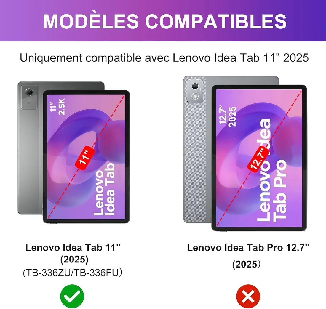 FOGARI Teclado con Touchpad para Lenovo Idea Tab 11" 2025 foto 2